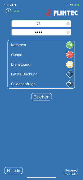 Flintec App für iPhone und iPad